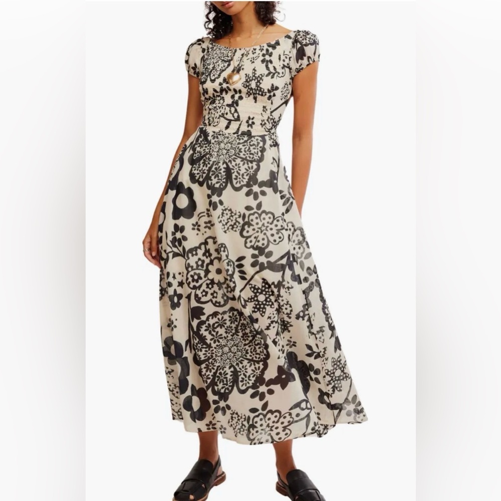 NEW FREE PEOPLE ULTRAVIOLET MAXI DRESS
